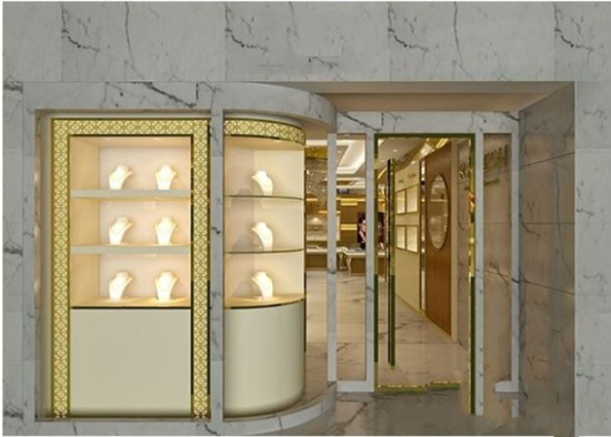 Jewellery shop design in United Kingdom