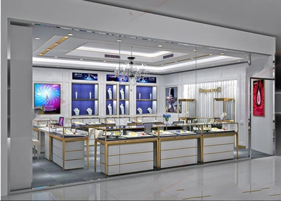 Jewelry display ideas for retail luxury store