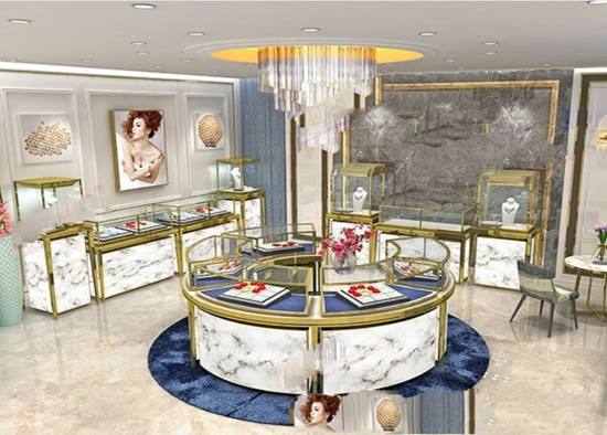 jewelry store cases new design jewellers showcase