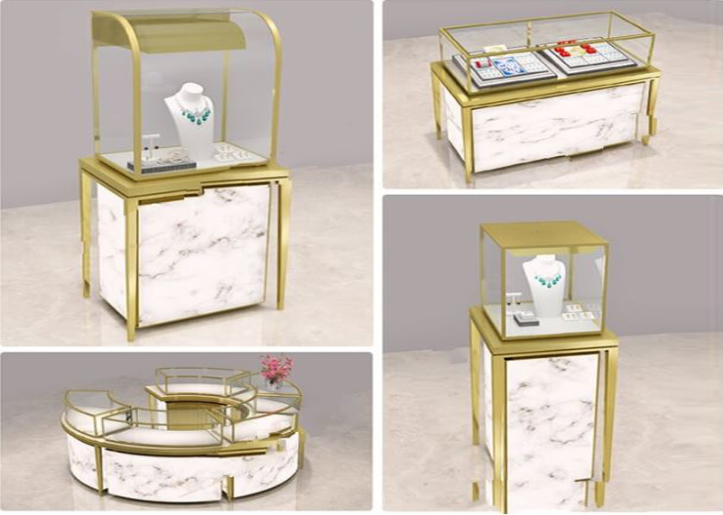 custom made jewelry kiosks shop in mall usa