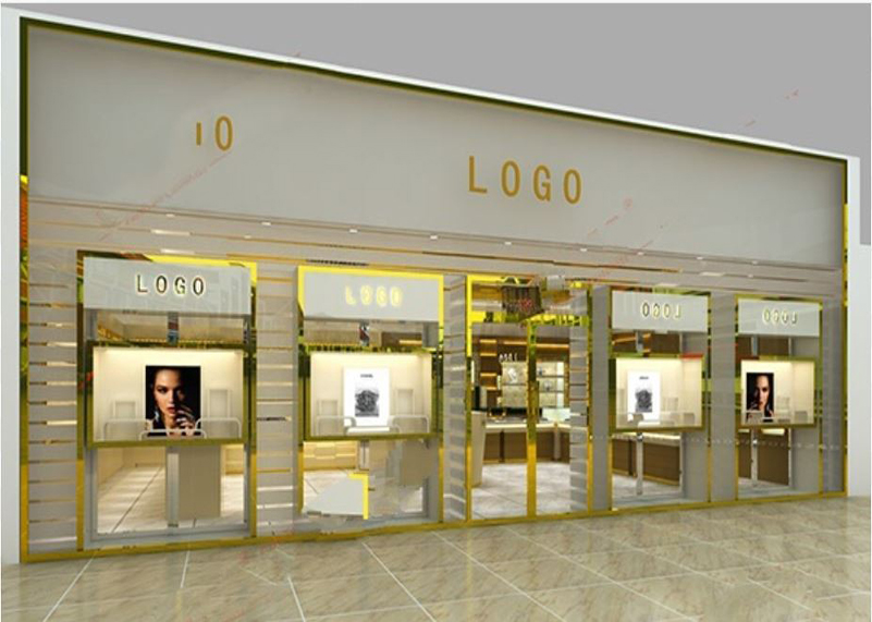 jewellery showroom display designs Saudi Arabia